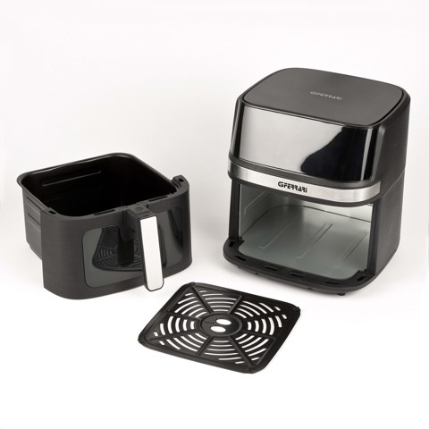 G3 Ferrari Friggisano 8L Singolo 1700 W Friggitrice ad aria calda Nero