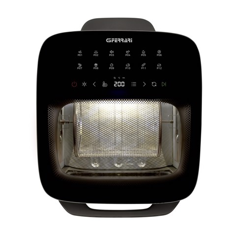 G3 Ferrari Friggisano LUX 13 Singolo 13 L Indipendente 1800 W Friggitrice ad aria calda Nero, Acciaio inox