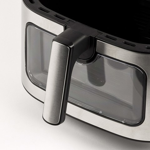 G3 Ferrari G10215 friggitrice Singolo 9 L Indipendente 2200 W Friggitrice ad aria calda Nero, Acciaio inox