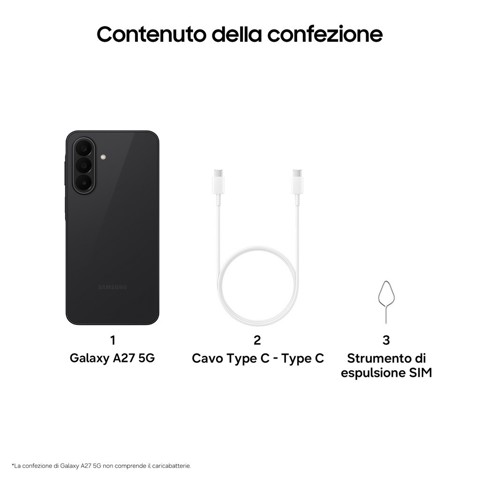 Galaxy A27 5G 8+256GB Black