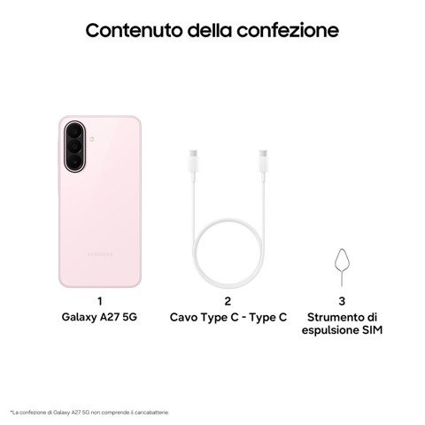 Galaxy A27 5G 8+256GB Light Pink
