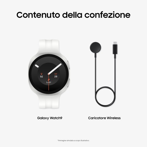 Galaxy Watch9 40mm BT, 2+32GB Cream