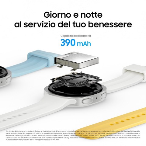 Galaxy Watch9 44mm BT, 2+32GB Silver