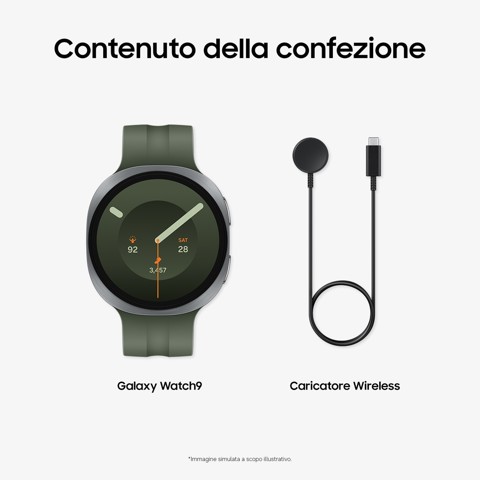 Galaxy Watch9 44mm BT, 2+32GB Silver