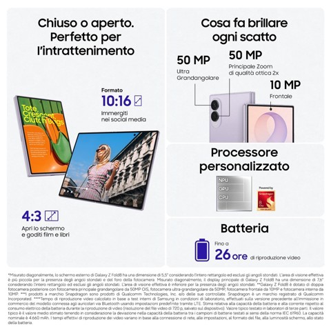 Galaxy Z Fold8 16GB RAM 1TB SSD Graphite