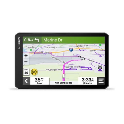 Garmin DEZL LGV710 navigatore Fisso 17,6 cm (6.95") TFT Touch screen 242 g Nero - EX DEMO prodotto nuovo con imballo aperto