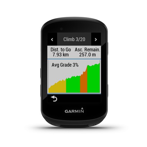 Garmin Edge 530 6,6 cm (2.6") Computer da bicicletta wireless Nero - EX DEMO prodotto nuovo con imballo aperto