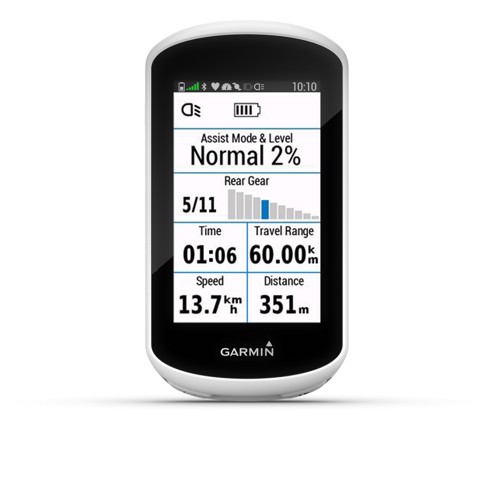Garmin Edge Explore navigatore Palmare/Fisso 7,62 cm (3") Touch screen 116 g Nero, Bianco