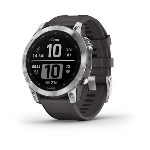 Garmin fenix 7 3,3 cm (1.3") MIP 47 mm Argento GPS (satellitare) - EX DEMO prodotto nuovo con imballo aperto