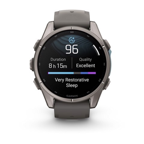Garmin fēnix 9 3,3 cm (1.3") AMOLED 43 mm Digitale 416 x 416 Pixel Touch screen Titanio Wi-Fi GPS (satellitare)