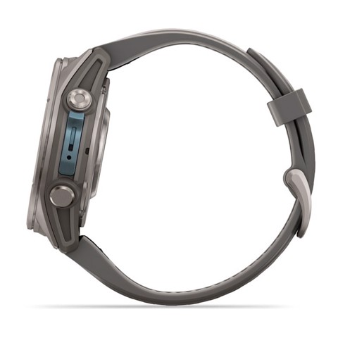 Garmin fēnix 9 3,3 cm (1.3") AMOLED 43 mm Digitale 416 x 416 Pixel Touch screen Titanio Wi-Fi GPS (satellitare)