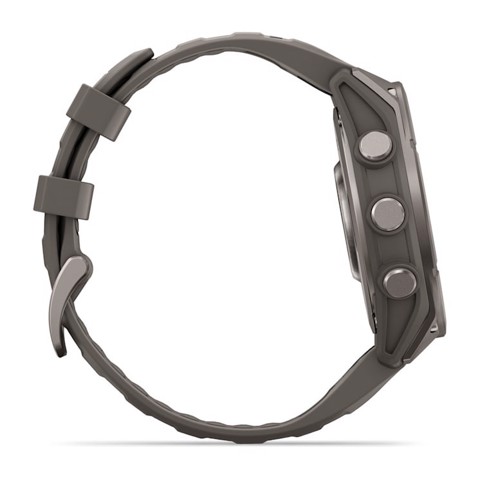 Garmin fēnix 9 3,56 cm (1.4") AMOLED 47 mm Digitale 454 x 454 Pixel Touch screen Titanio Wi-Fi GPS (satellitare)