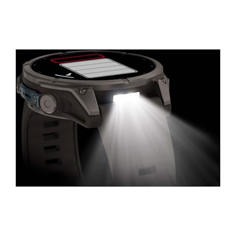 Garmin fēnix 9 3,56 cm (1.4") AMOLED 47 mm Digitale 454 x 454 Pixel Touch screen Titanio Wi-Fi GPS (satellitare)