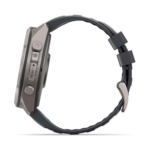 Garmin fēnix 9 Pro 3,81 cm (1.5") AMOLED 51 mm Digitale 466 x 466 Pixel Touch screen Titanio Wi-Fi GPS (satellitare)