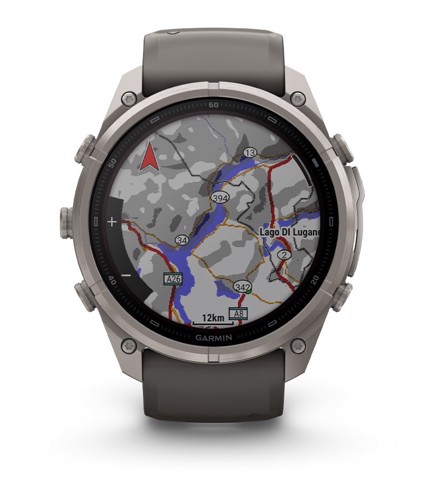 Garmin fēnix 9 Pro 3,81 cm (1.5") AMOLED 51 mm Digitale 466 x 466 Pixel Touch screen Titanio Wi-Fi GPS (satellitare)