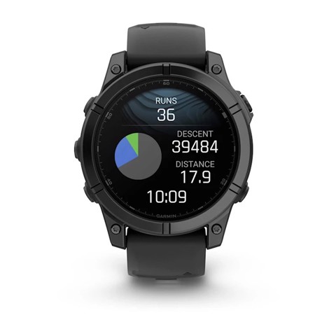 Garmin Fenix E 3,3 cm (1.3") AMOLED 47 mm Digitale 416 x 416 Pixel Touch screen Nero Wi-Fi GPS (satellitare)