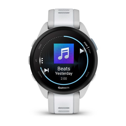 Garmin Forerunner 165 Music 3,05 cm (1.2") AMOLED 43 mm Digitale 390 x 390 Pixel Touch screen Grigio GPS (satellitare)