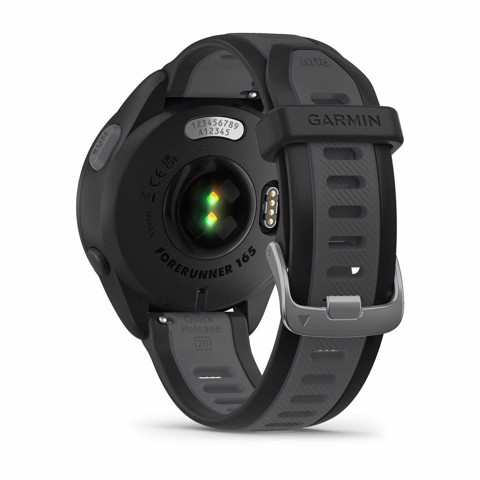Garmin Forerunner 165 Music 3,05 cm (1.2") AMOLED 43 mm Digitale 390 x 390 Pixel Touch screen Nero GPS (satellitare)
