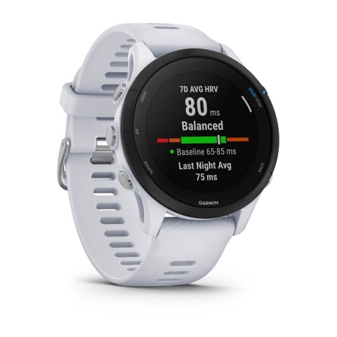 Garmin Forerunner 255 Music 3,3 cm (1.3") MIP 46 mm Digitale 260 x 260 Pixel Touch screen Bianco Wi-Fi GPS (satellitare) - EX DEMO prodotto nuovo con imballo aperto