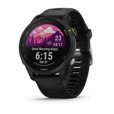 Garmin Forerunner 255 Music 3,3 cm (1.3") MIP 46 mm Digitale 260 x 260 Pixel Touch screen Nero Wi-Fi GPS (satellitare) - EX DEMO prodotto nuovo con imballo aperto