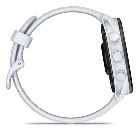 Garmin Forerunner 70 3,05 cm (1.2") AMOLED 30 mm Digitale 390 x 390 Pixel Touch screen Bianco GPS (satellitare)