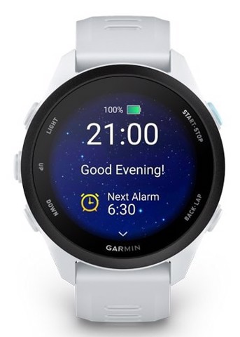 Garmin Forerunner 70 3,05 cm (1.2") AMOLED 30 mm Digitale 390 x 390 Pixel Touch screen Bianco GPS (satellitare)