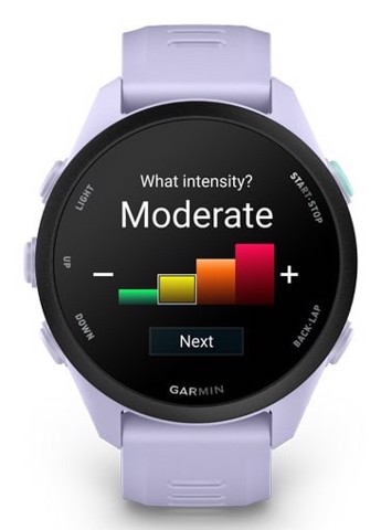 Garmin Forerunner 70 3,05 cm (1.2") AMOLED 43 mm Digitale 390 x 390 Pixel Touch screen Lavanda GPS (satellitare)