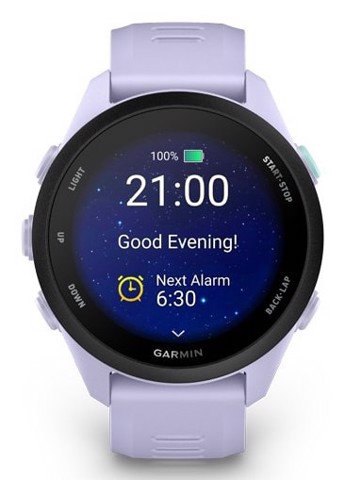 Garmin Forerunner 70 3,05 cm (1.2") AMOLED 43 mm Digitale 390 x 390 Pixel Touch screen Lavanda GPS (satellitare)