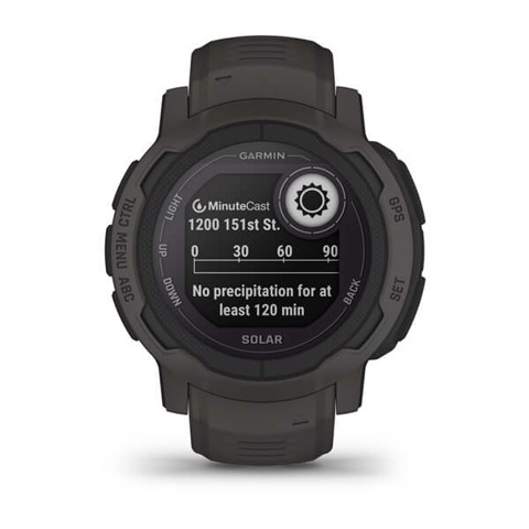 Garmin Instinct 2 Solar 2,29 cm (0.9") 45 mm MIP Grafite GPS (satellitare) - EX DEMO prodotto nuovo con imballo aperto