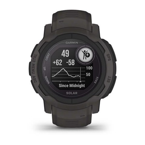 Garmin Instinct 2 Solar 2,29 cm (0.9") 45 mm MIP Grafite GPS (satellitare) - EX DEMO prodotto nuovo con imballo aperto