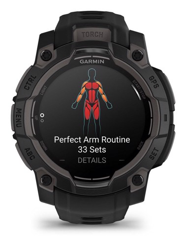 Garmin Instinct 3 AMOLED 3,05 cm (1.2") 45 mm Digitale 390 x 390 Pixel Touch screen Nero GPS (satellitare)