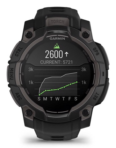 Garmin Instinct 3 AMOLED 3,05 cm (1.2") 45 mm Digitale 390 x 390 Pixel Touch screen Nero GPS (satellitare)