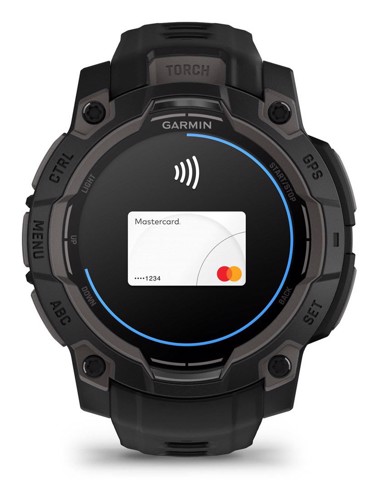 Garmin Instinct 3 AMOLED 3,05 cm (1.2") 45 mm Digitale 390 x 390 Pixel Touch screen Nero GPS (satellitare)