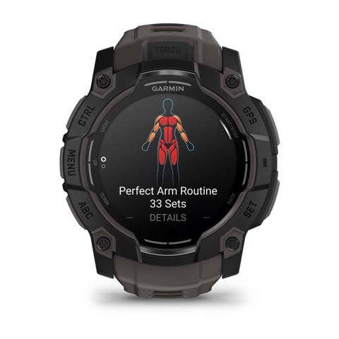 Garmin Instinct 3 AMOLED 3,3 cm (1.3") 50 mm Digitale 416 x 416 Pixel Touch screen Nero GPS (satellitare)