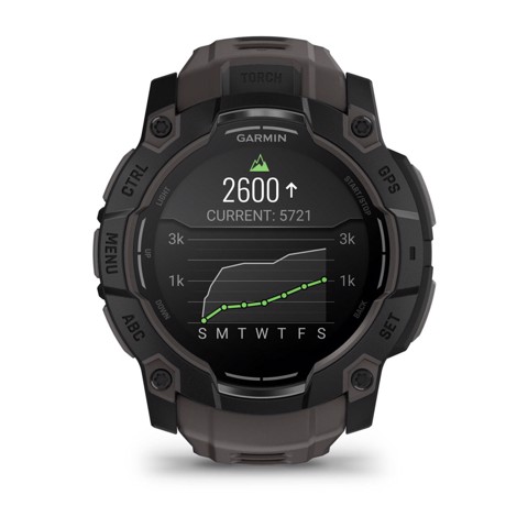 Garmin Instinct 3 AMOLED 3,3 cm (1.3") 50 mm Digitale 416 x 416 Pixel Touch screen Nero GPS (satellitare)