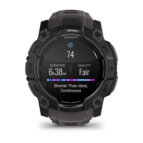 Garmin Instinct 3 AMOLED 3,3 cm (1.3") 50 mm Digitale 416 x 416 Pixel Touch screen Nero GPS (satellitare)