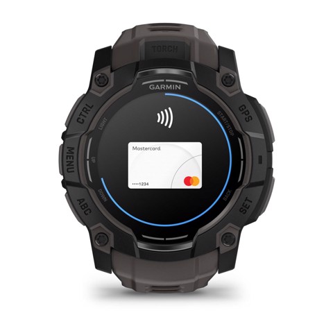 Garmin Instinct 3 AMOLED 3,3 cm (1.3") 50 mm Digitale 416 x 416 Pixel Touch screen Nero GPS (satellitare)