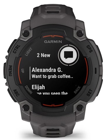 Garmin Instinct E 2,29 cm (0.9") MIP 45 mm Digitale 176 x 176 Pixel Nero GPS (satellitare)