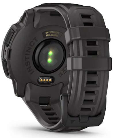 Garmin Instinct E 2,29 cm (0.9") MIP 45 mm Digitale 176 x 176 Pixel Nero GPS (satellitare)