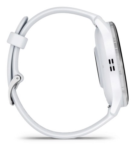 Garmin Venu 3 3,56 cm (1.4") AMOLED 45 mm Digitale 454 x 454 Pixel Touch screen Argento, Bianco Wi-Fi GPS (satellitare)