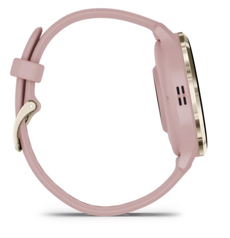 Garmin Venu 3S 3,05 cm (1.2") AMOLED 41 mm Digitale 390 x 390 Pixel Touch screen Oro, Rosa Wi-Fi GPS (satellitare)