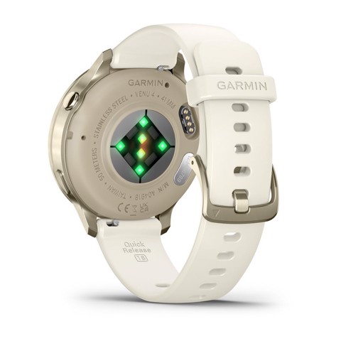 Garmin Venu 4 3,05 cm (1.2") AMOLED 41 mm Digitale 390 x 390 Pixel Touch screen Oro Wi-Fi GPS (satellitare)