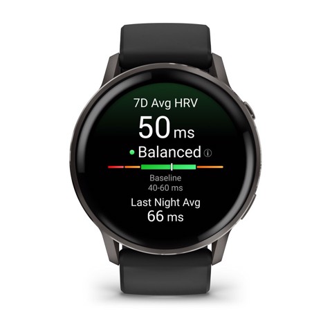 Garmin Venu 4 3,56 cm (1.4") AMOLED 45 mm Digitale 454 x 454 Pixel Touch screen Nero Wi-Fi GPS (satellitare)