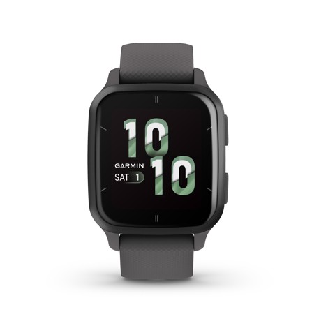 Garmin Venu Sq 2, Smartwatch, Display 1,4" AMOLED, GPS, Cardio, SpO2, 25+ App Sport & Fitness, Workout, Coach, Pay, Autonomia fino a 11 giorni (Slate & Shadow Gray)