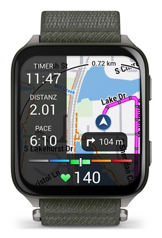 Garmin Venu X1 3,56 cm (1.4") AMOLED Digitale 448 x 486 Pixel Touch screen Nero Wi-Fi GPS (satellitare)