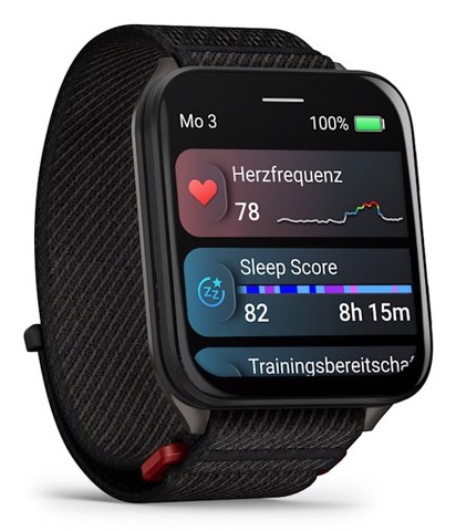 Garmin Venu X1 5,08 cm (2") AMOLED Digitale 448 x 486 Pixel Touch screen Nero Wi-Fi GPS (satellitare)