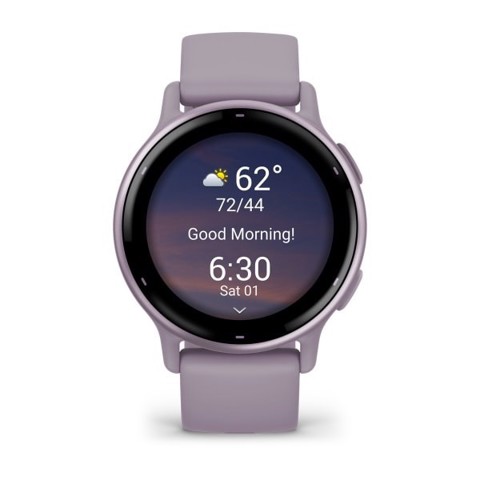 Garmin Vivoactive 5 3,05 cm (1.2") AMOLED Digitale 390 x 390 Pixel Touch screen Viola Wi-Fi GPS (satellitare)