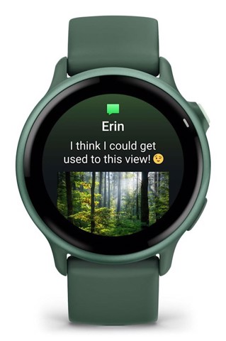 Garmin vívoactive 6 3,05 cm (1.2") AMOLED 42 mm Digitale 390 x 390 Pixel Touch screen Verde Wi-Fi GPS (satellitare)