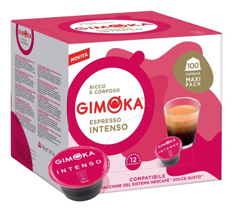 Gimoka CUPBCDGGIINT100 Capsule caffè Dolcegusto 100 pz