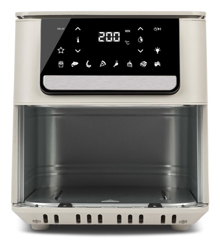 Girmi Ecofrit Crisp Singolo 6,5 L Indipendente 1700 W Friggitrice ad aria calda Beige, Nero